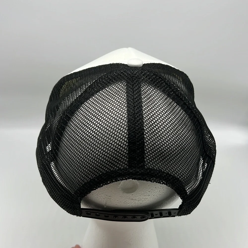 District - Pizza And Crossbones Fun Graphic Truck Driver Baseball Hat Onesize - Picture 4 of 11